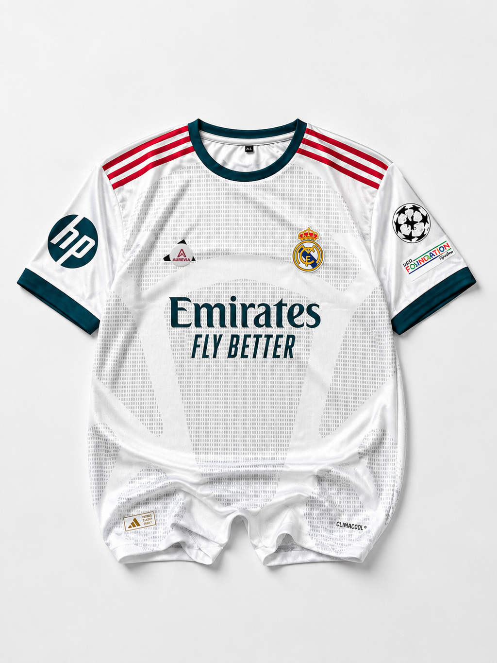 REAL MADRID HOME 26-27 | EMBROIDERY HALF SLEEVES