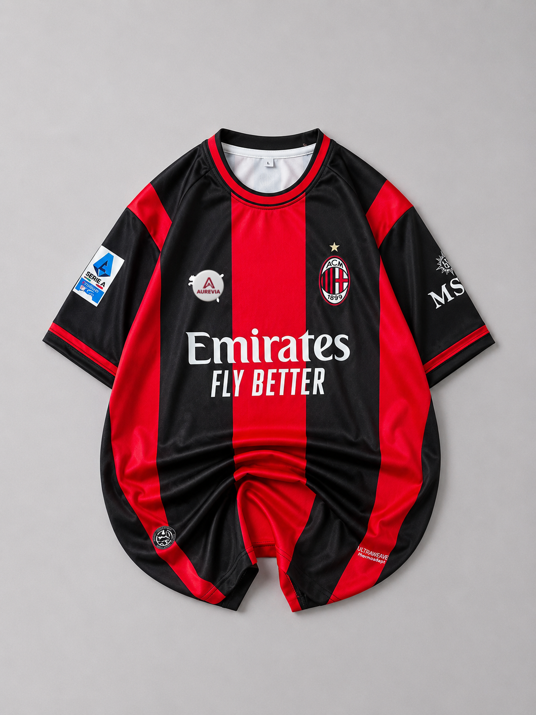 AC MILAN HOME 26-27 | EMBROIDERY HALF SLEEVES
