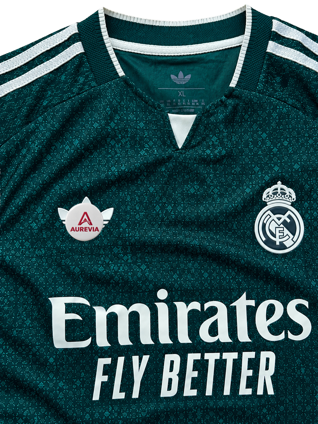 REAL MADRID AWAY PLAYER VERSION | HALF SLEEVES
