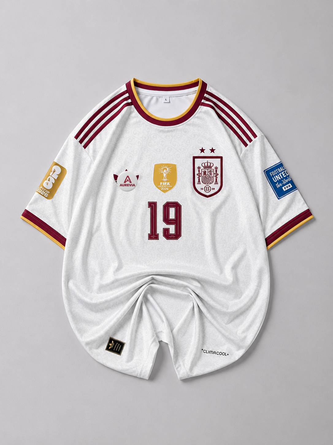 SPAIN AWAY 26-27 | EMBROIDERY HALF SLEEVES