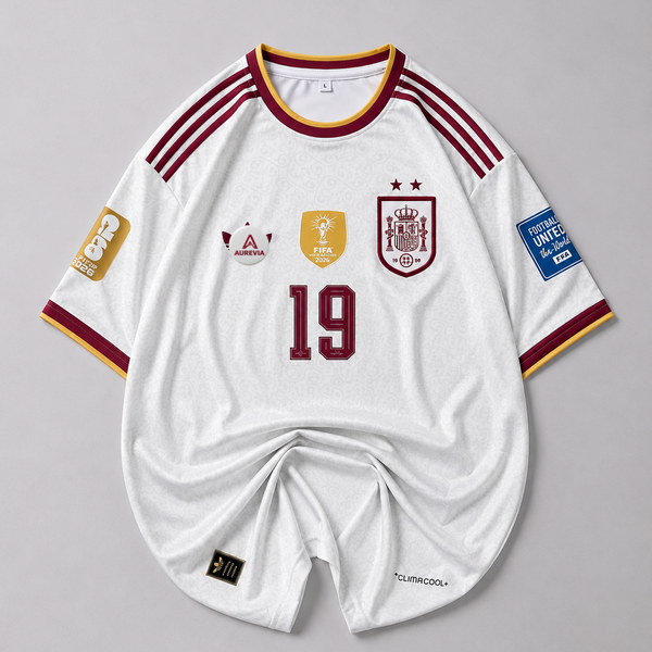 SPAIN AWAY 26-27 | EMBROIDERY HALF SLEEVES