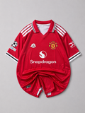 MANCHESTER UNITED HOME 26-27 | EMBROIDERY HALF SLEEVES