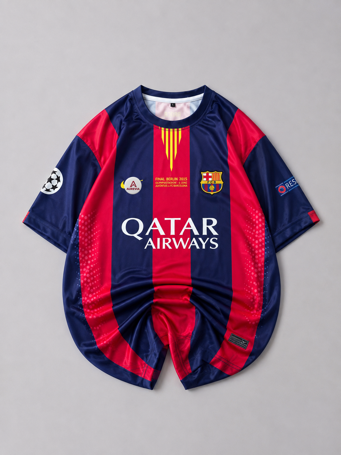 BARCELONA HOME 2014-15 | EMBROIDERY HALF SLEEVES