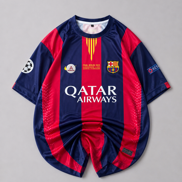 BARCELONA HOME 2014-15 | EMBROIDERY HALF SLEEVES