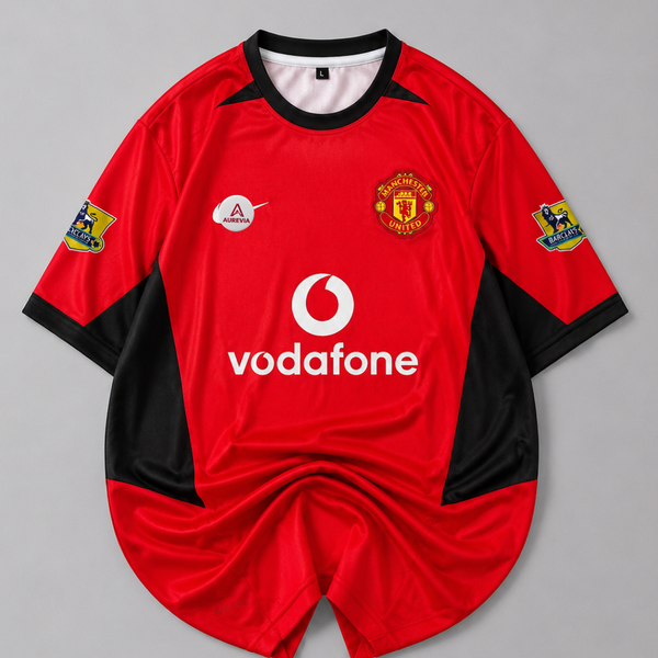 MANCHESTER UNITED 2002-03 | EMBROIDERY HALF SLEEVES