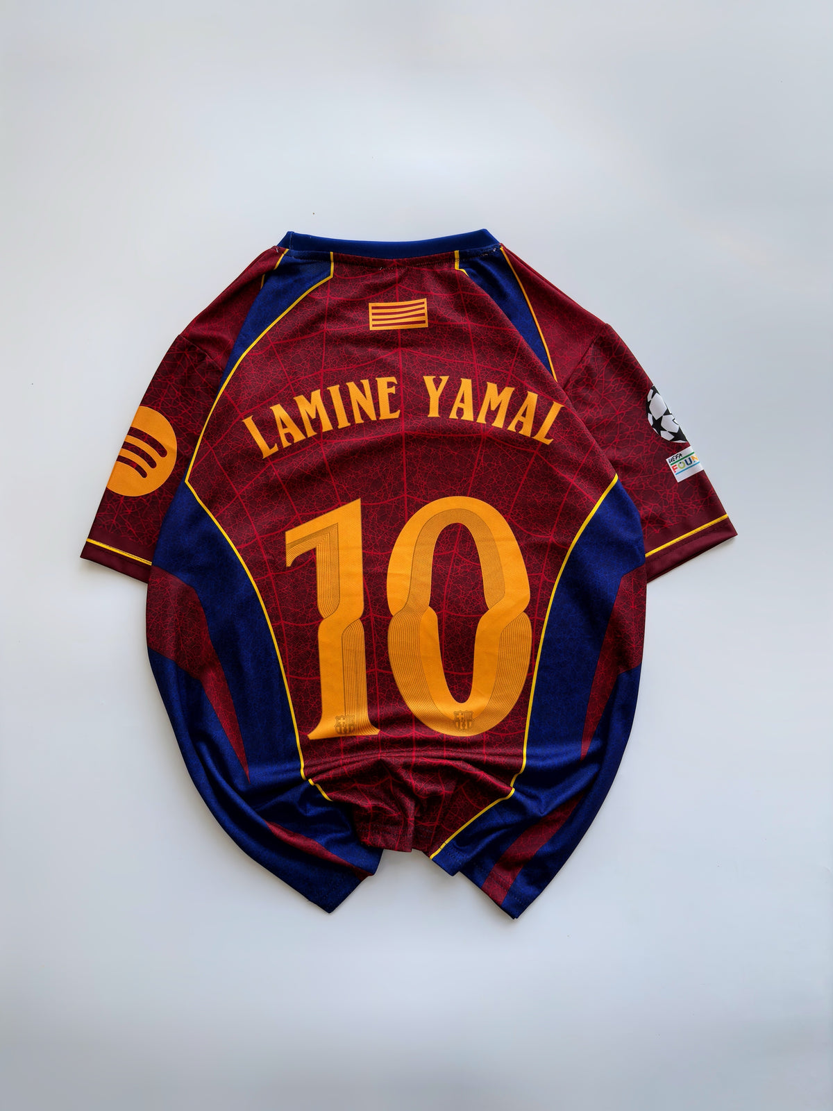 FC BARCELONA x SPIDERMAN KIT | EMBROIDERY HALF SLEEVES