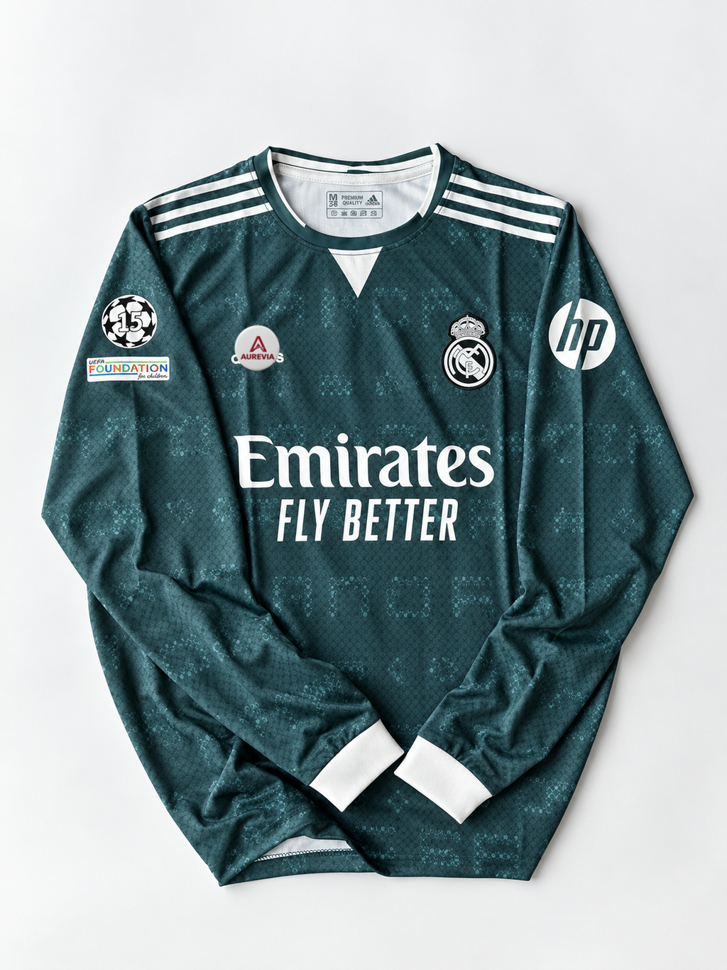 REAL MADRID AWAY 26-27 | EMBROIDERY FULL SLEEVES