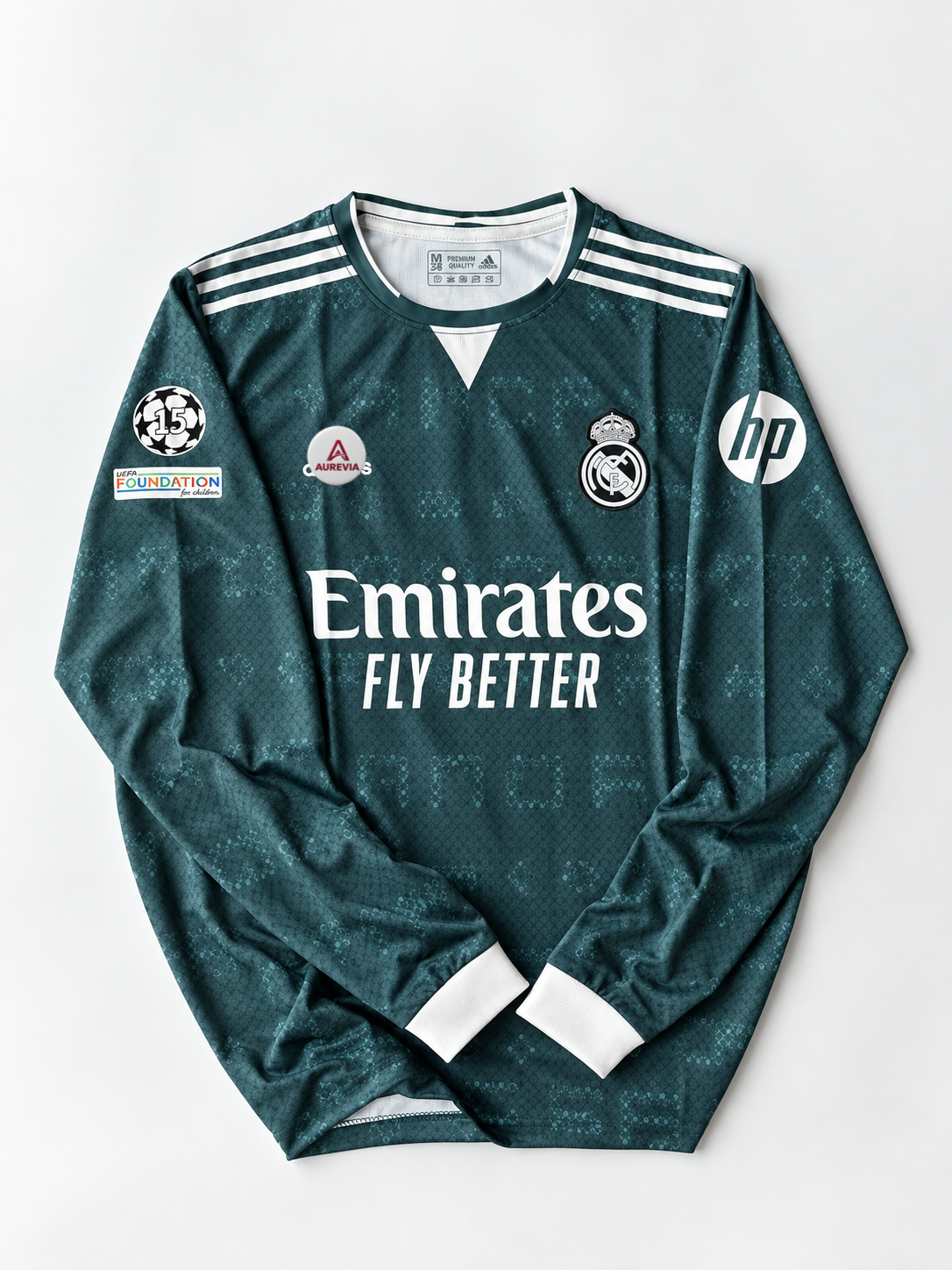 REAL MADRID AWAY 26-27 | EMBROIDERY FULL SLEEVES