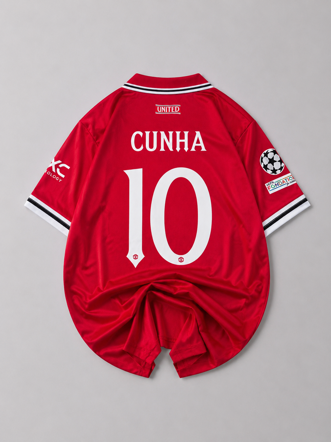 MANCHESTER UNITED HOME 26-27 | EMBROIDERY HALF SLEEVES