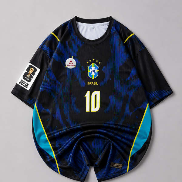 BRAZIL AWAY 26-27 | EMBROIDERY HALF SLEEVES