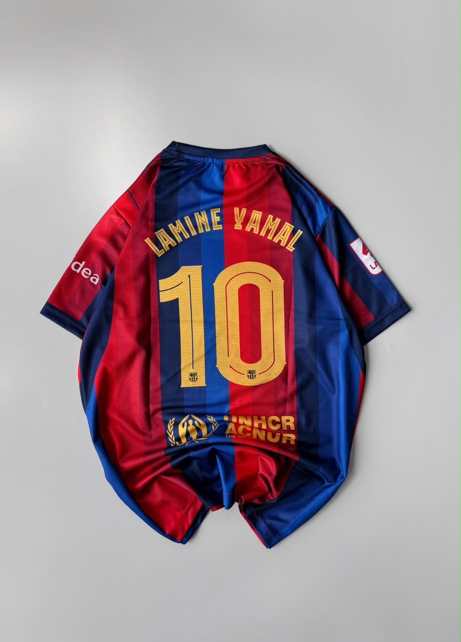 BARCELONA HOME 26-27 | EMBROIDERY HALF SLEEVES