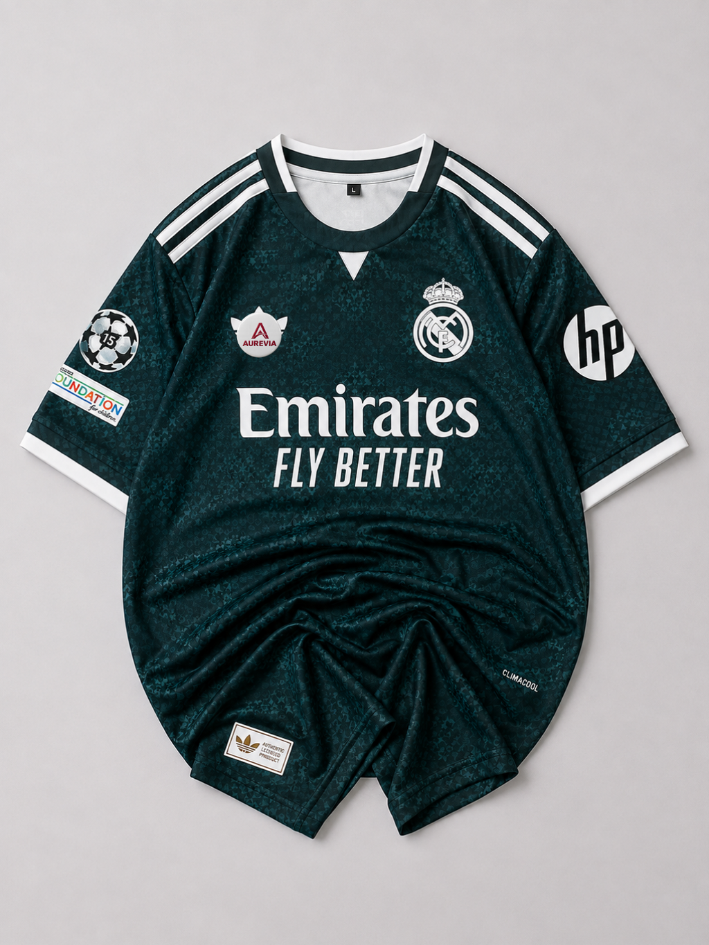 REAL MADRID AWAY 26-27 | EMBROIDERY HALF SLEEVES