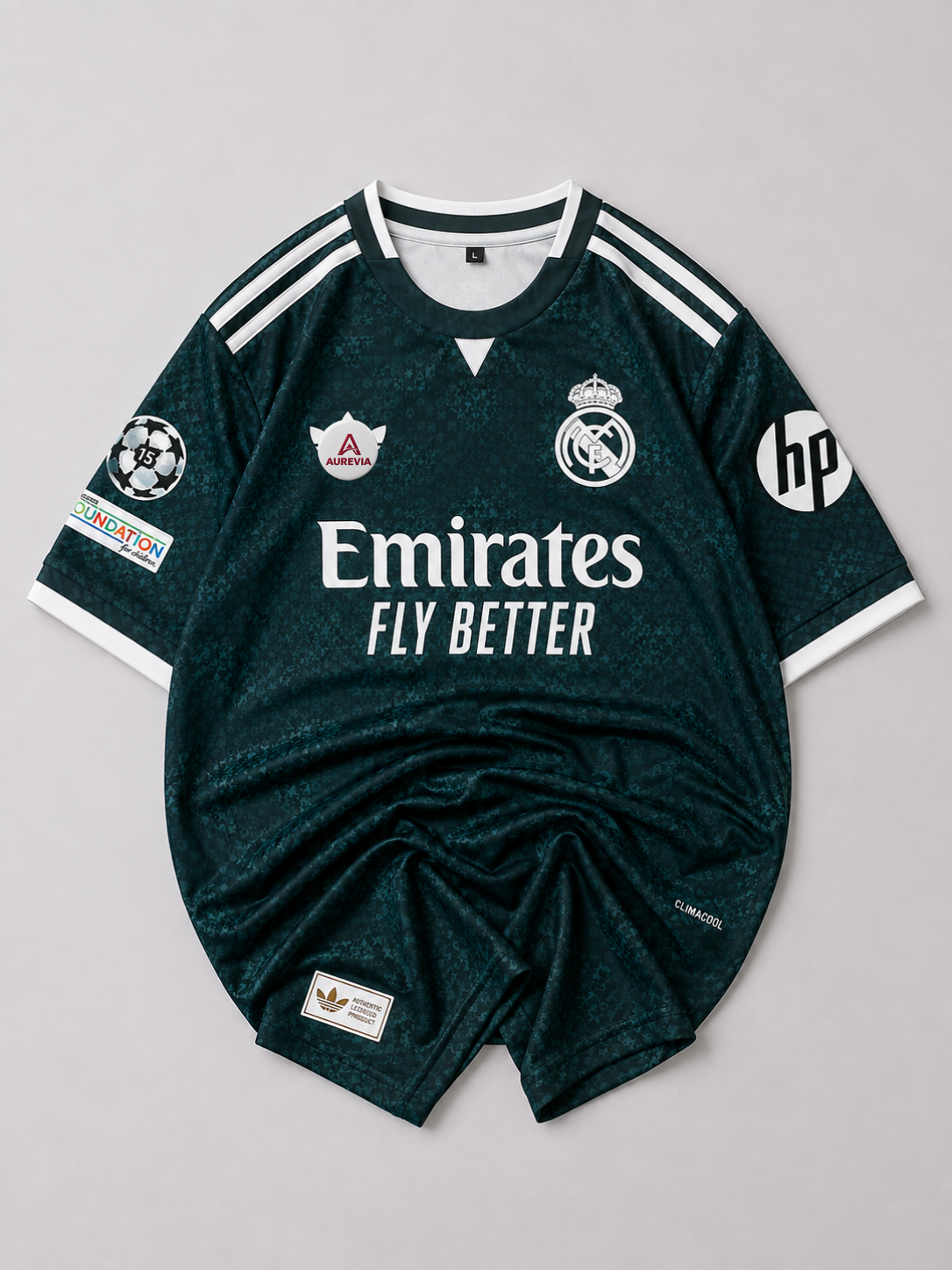 REAL MADRID AWAY 26-27 | EMBROIDERY HALF SLEEVES