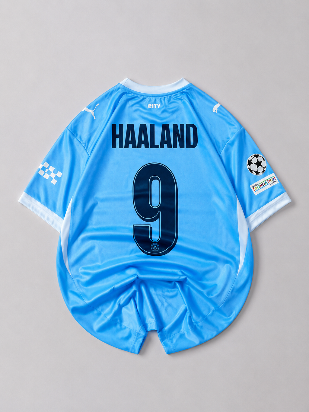 MAN CITY HOME 26-27 | EMBRACES HALF SLEEVES