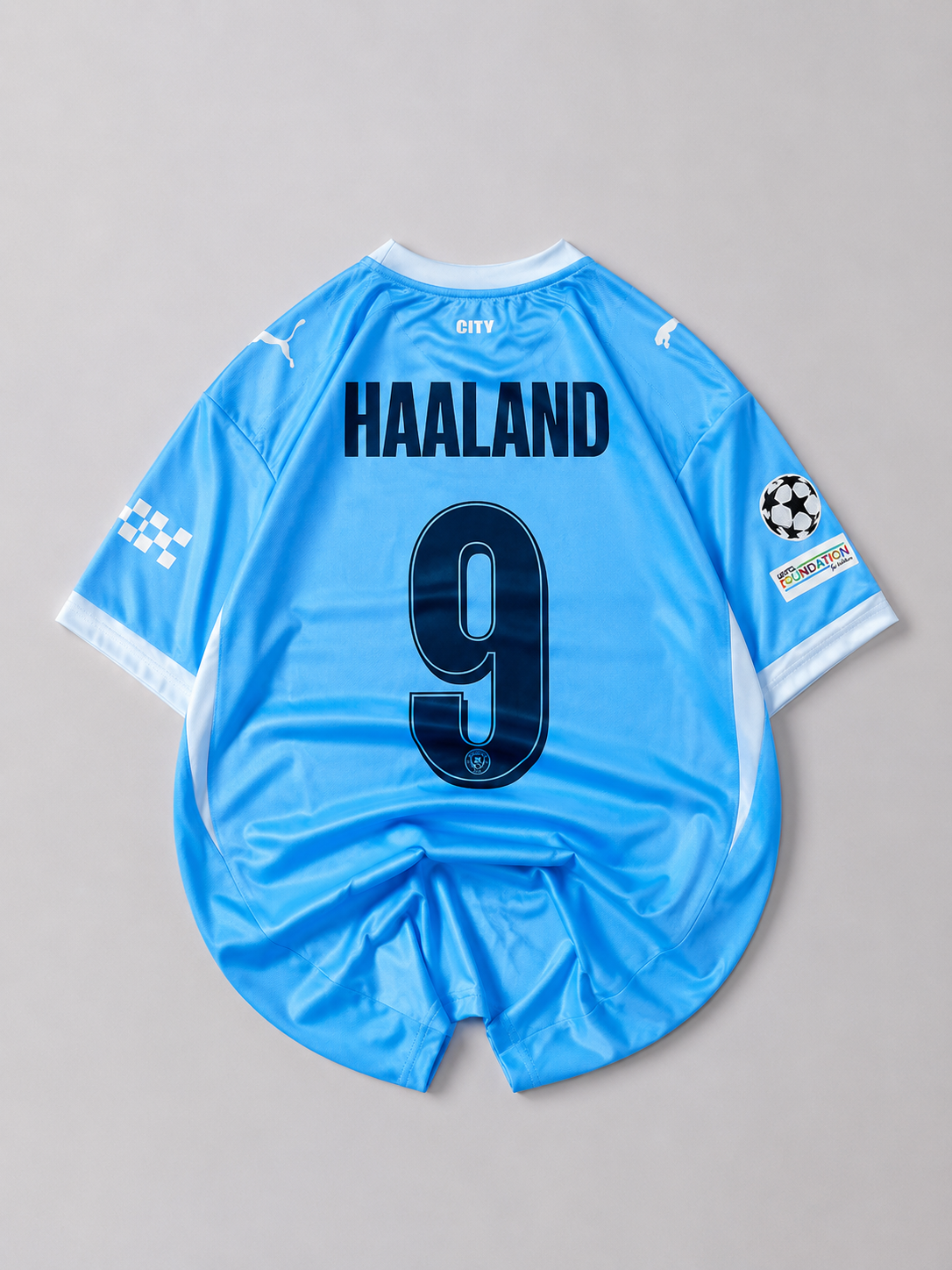 MAN CITY HOME 26-27 | EMBRACES HALF SLEEVES
