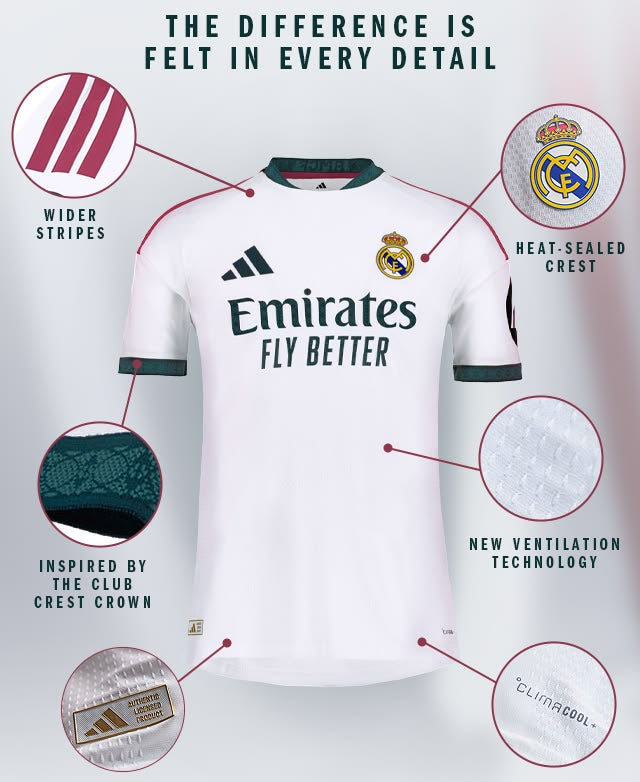 REAL MADRID 26/27 HOME KIT - PLAYER VERSION
