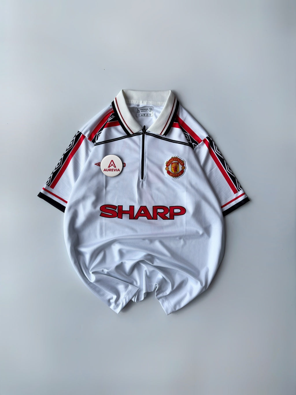 MANCHESTER UNITED 1998-1999 AWAY | EMBROIDERY HALF SLEEVES