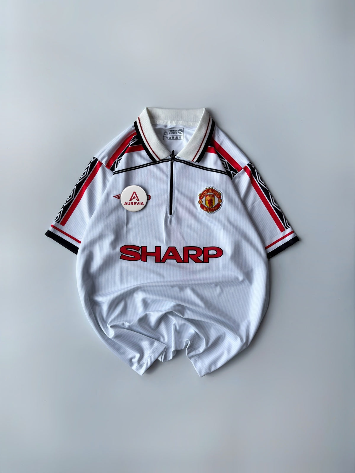 MANCHESTER UNITED 1998-1999 AWAY | EMBROIDERY HALF SLEEVES