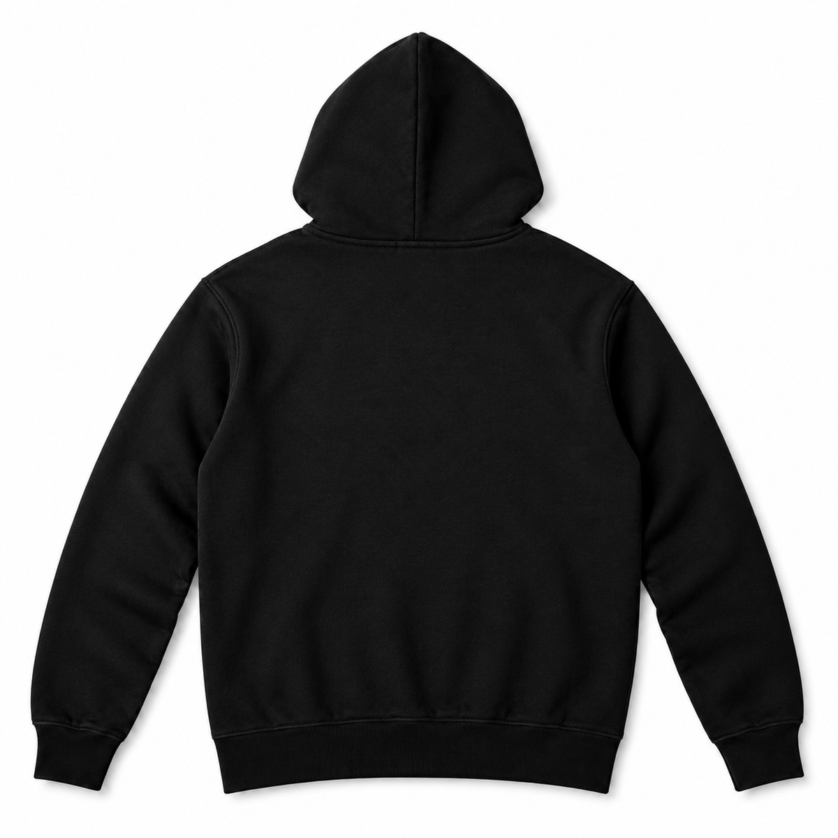 BLACK PLAIN HOODIE FOR MEN